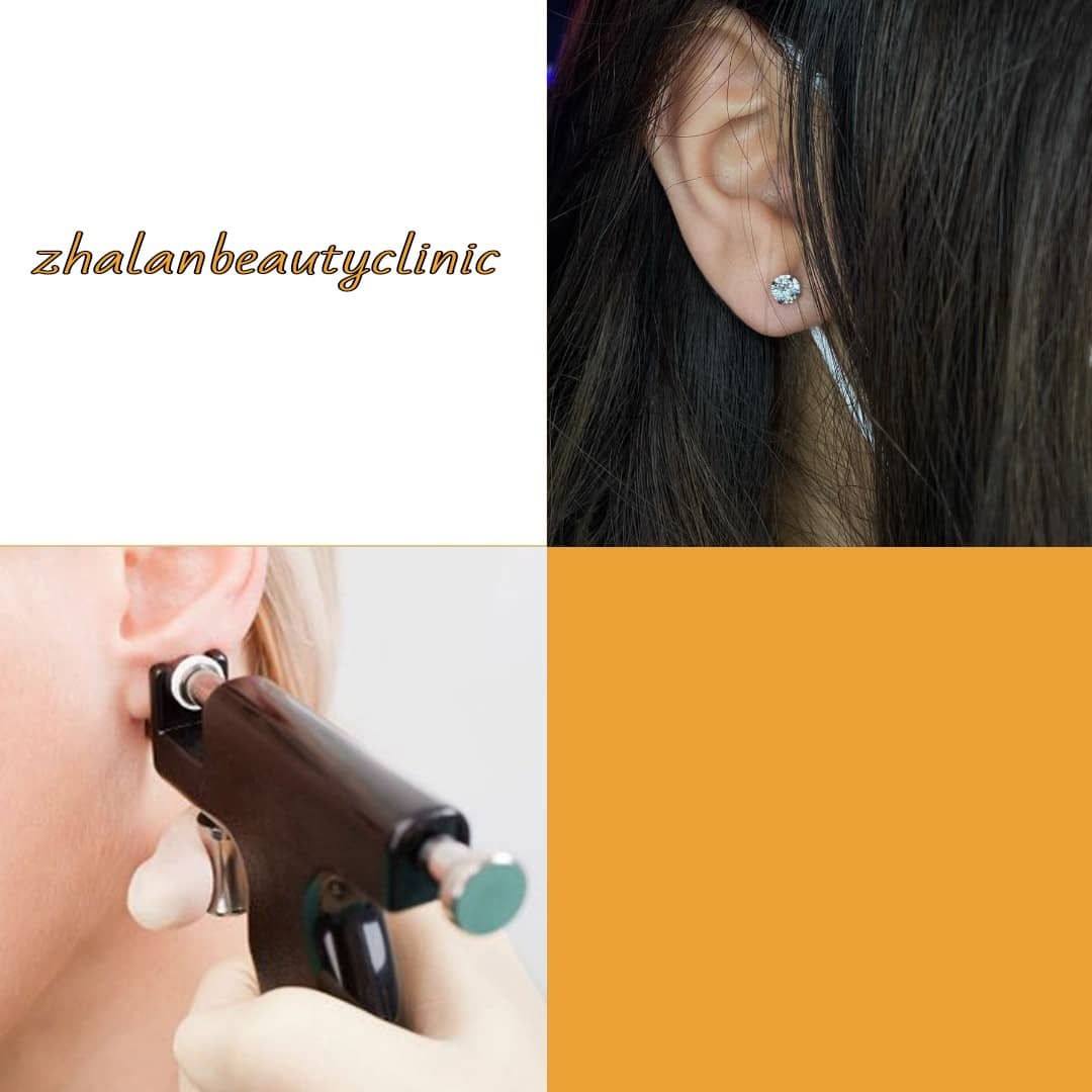 نمونه پیرسینگ گوش | بهترین مطب زیبایی اصفهان
