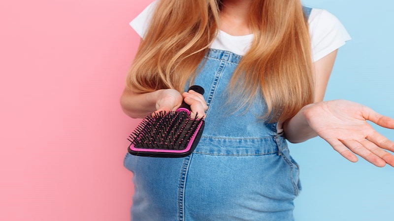 جلوگیری از ریزش مو در بارداری | بهترین مطب زیبایی اصفهان - تزریق ژل و بوتاکس اصفهان